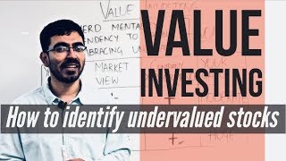 Value Investing  How to identify undervalued stocks HINDI [upl. by Alethea]