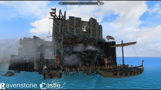 Ravenstone Castle  Solstheim Edition  Skyrim Special Edition House Mod [upl. by Mayap]