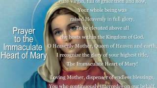 Prayer to the Immaculate Heart of Mary [upl. by Shirleen]