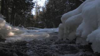 Opishing River Timmins Ontario recorded March 2009 [upl. by Belle]