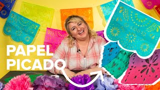 DIY Papel Picado Mexican Perforated Paper [upl. by Selena]