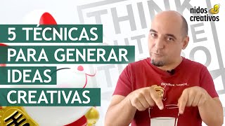 5 técnicas para generar ideas creativas [upl. by Attenol566]