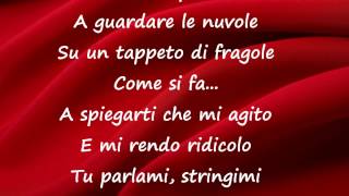 Tappeto di Fragole Lyrics  Modà [upl. by Foskett]