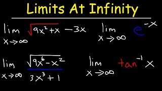 Limits at Infinity amp Horizontal Asymptotes [upl. by Sucam13]