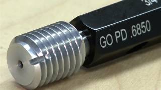 How To Use Thread Plug Gages Technical Series 101 [upl. by Anyale]