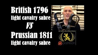 Prussian M1811 Blücher Sabre VS British 1796 Light Cavalry Sabre [upl. by Anoo632]