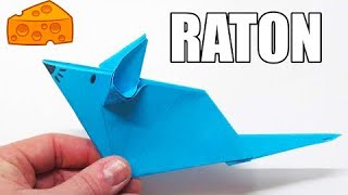 ORIGAMI RATON de PAPEL  ORIGAMI FACIL [upl. by Obe]