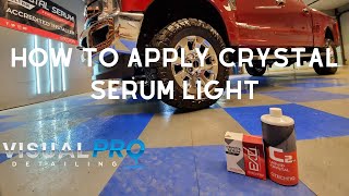 How to Apply Gtechniq Crystal Serum Light Ceramic Coating [upl. by Auohs308]