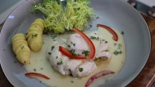 Lemon Sole with Butter veloute  how to make butter sauce [upl. by Nylek835]