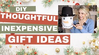 THOUGHTFUL INEXPENSIVE GIFT IDEAS [upl. by Joelly]