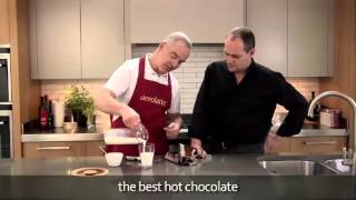 How to make a hot chocolate using an aerolatte milk frother [upl. by Borras565]