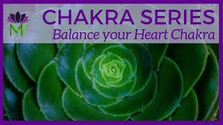 Balance Your Heart Chakra Energy Guided Meditation [upl. by Cnut]