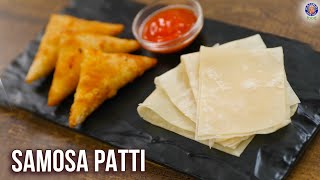 How To Make Samosa Patti  Homemade Samosa Roll Sheet  Samosa Folding  Onion Samosa Recipe  Varun [upl. by Sylas]