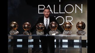 Leo Messi sixtime Ballon dOr winner [upl. by Hendrickson]