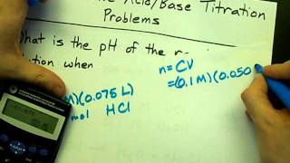 How to Solve Titration Problems HCl  NaOH [upl. by Ahgiel]