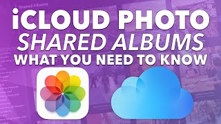 iCloud Photo SHARED ALBUMS  GET STARTED with sharing photos with ANYONE on ANY DEVICE [upl. by Silloc]