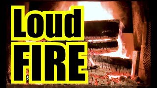 LOUD FIREPLACE VIDEO 11 HOURS HD FIREPLACE SOUND OPEN FIRE SOUNDS FOR SLEEPING [upl. by Leonardi]