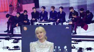 SEVENTEEN  BTS react to TWICE Melting  Feel Special  GDA 2020 [upl. by Ardnaeel867]