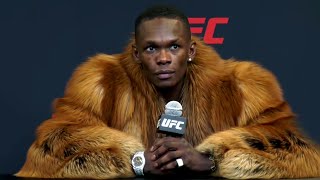 Israel Adesanya Interviews and Press Conferences [upl. by Etnomed]