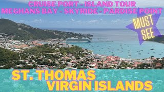 St Thomas US Virgin Island  Cruise port and excursion [upl. by Clarice]