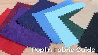 Poplin Product Guide  What is Poplin Fabric [upl. by Ahrat]