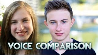 FTM Transition  6 Month Voice Comparison [upl. by Sommers]