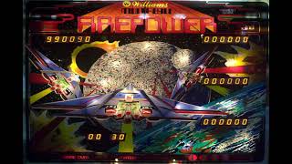 Firepower II Williams Pinball Flipper [upl. by Pogue]