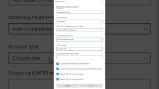 Instellen email  POPIMAP amp SMTP [upl. by Nored]