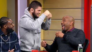 Khabib Joins the UFC 260 Weighin Show [upl. by Anetta]