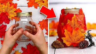 10 Fantastic Fall Themed Crafts To Make At Home [upl. by Clift]