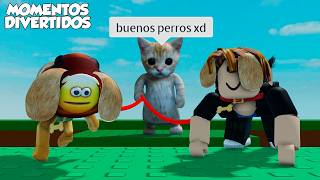 OBBY DE PERROS MOMENTOS DIVERTIDOS ROBLOX [upl. by Zinn]