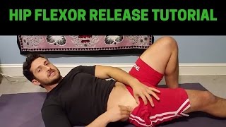 Iliacus Release Tutorial  Hip Flexor Release [upl. by Dicks]