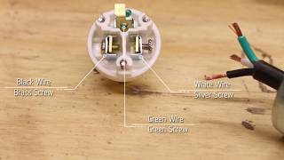 How to replace an extension cord plug [upl. by Aliam710]