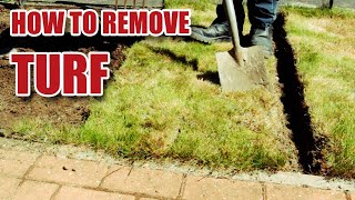 How to Remove Turf  Grass [upl. by Gorton]