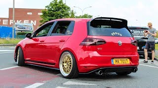 Volkswagen GTI Compilation  Flames accelerations sounds bangs [upl. by Myrna377]