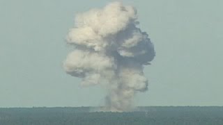 MOAB bomb originally developed for Iraq war [upl. by Salokin]