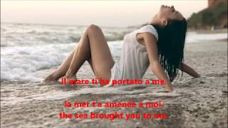 LOVE IN PORTOFINO ANDREA BOCELLI  LYRICS  ENGLISH amp FRENCH TRANSLATIONS [upl. by Doreg]