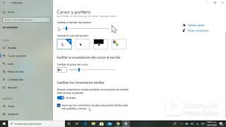 como configurar el raton en windows 10 [upl. by Ainit]