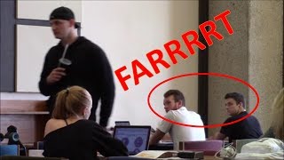 EPIC WET Fart Prank in the LIBRARY  Sharter Saturdays S1•Ep 1 [upl. by Aphra887]