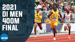 Mens 400m  2021 NCAA track and field championship [upl. by Pol586]