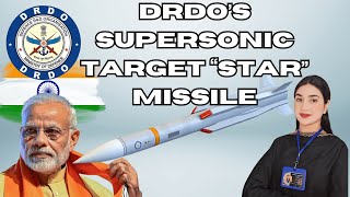 DRDOs Supersonic Target Missile STAR  India [upl. by Bengt729]