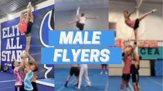 Amazing male cheerleading flyers Compilation [upl. by Nytsua637]