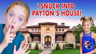 I Sneak into Paytons House for a Birthday Surprise Jazzy Skye [upl. by Akilaz]