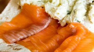 How to make Gravlax Cured Salmon [upl. by Oicirtap]